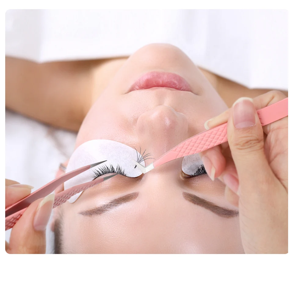 1 шт. антистатический пинцет для наращивания ресниц
