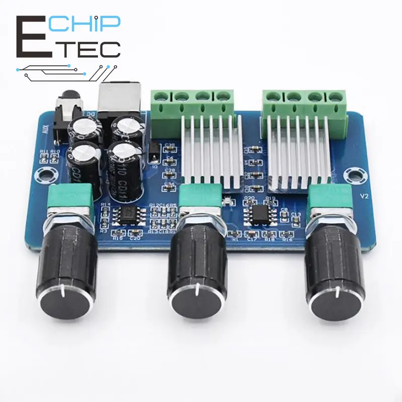 

1PCS XH-A355 YAMAHA YDA138-E Digital Power Amplifier Board 2.1 Channel 2x15W+30W HD Audio Amplifier Module DC 12V