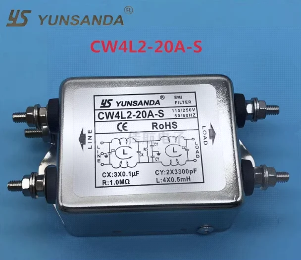 1 шт. CW4L2-3A-S CW4L2-6A-S CW4L2-10A-S CW4L2-20A-S ФИЛЬТР ЭМИ