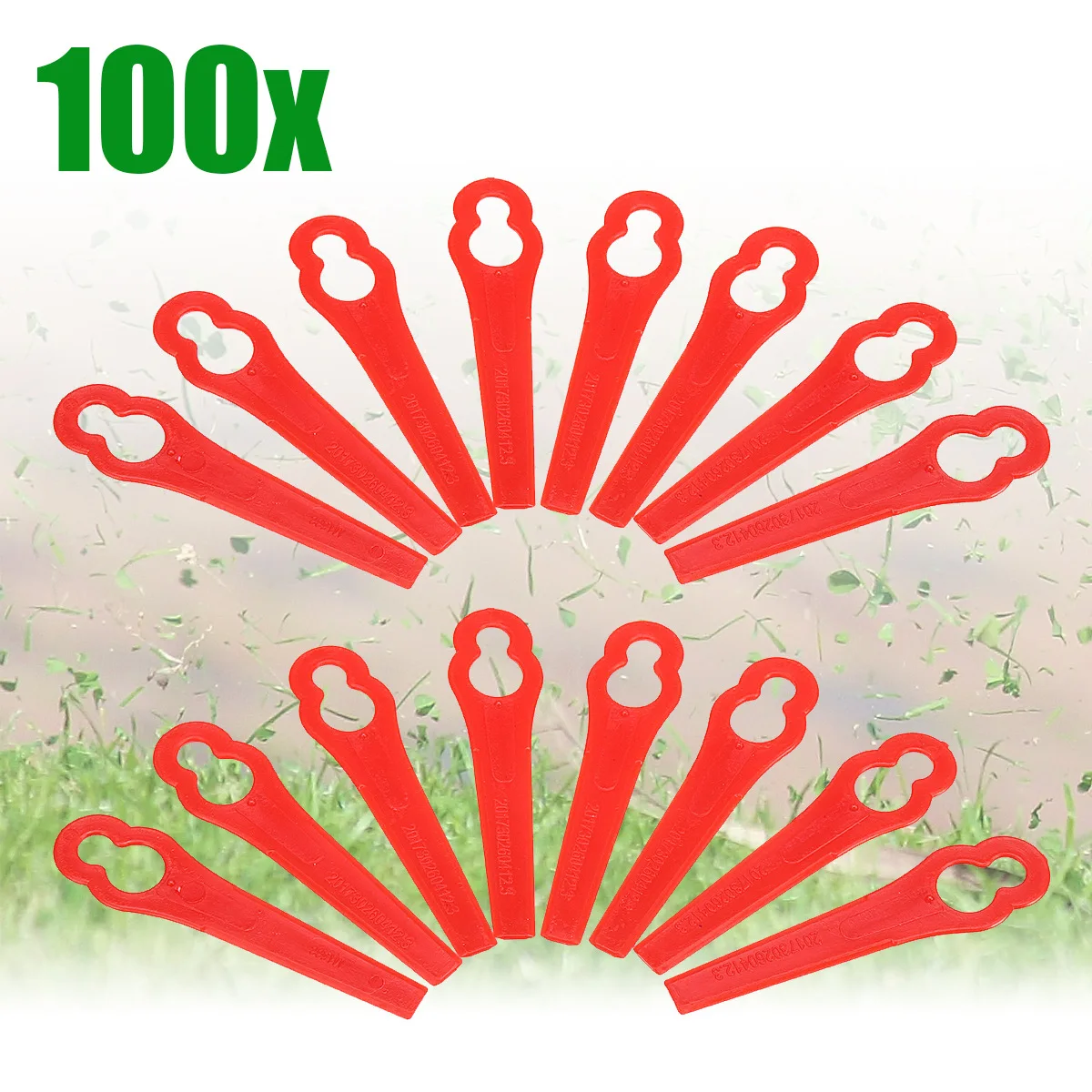 

Low grade lawn mower plastic blade Garden lawn mower Plastic blade