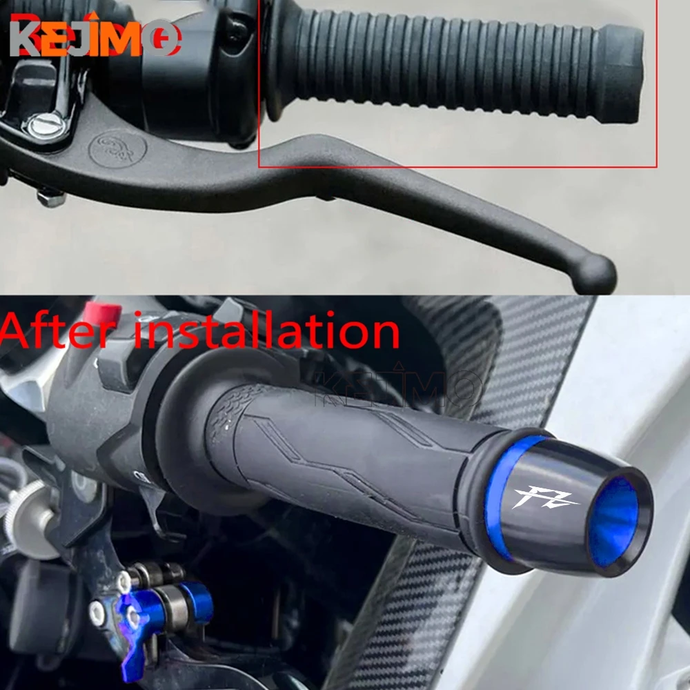 Фото ДЛЯ YAMAHA FZ1 FZ6 S/N FAZER FZ8 FZ07 FZ09 FZ15 FZ25 FZ750 FZ600 FZ400R FZ700 Мотоциклетные ручки на руле Концы заглушки Заглушка Слайд №5