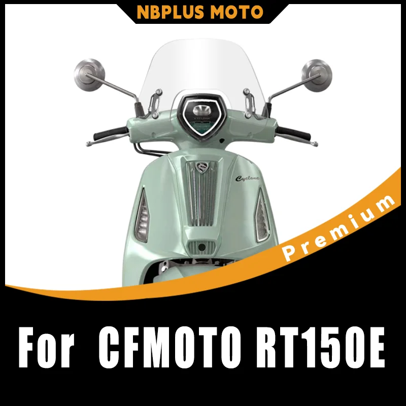 Фото 【Премиум】 Аксессуары для модификации ветрового стекла для Honda NS125LA 2025 года, гоночное ретро-ветровое стекло №1