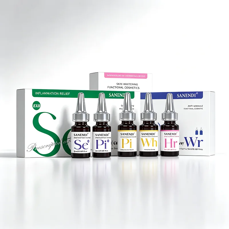 Фото SANENDI EXO Face Serum Full Series Ampoule Hydrating Redness Relief Pore Minimizing Pigment Repair Sensitive Skin Care Essence №1
