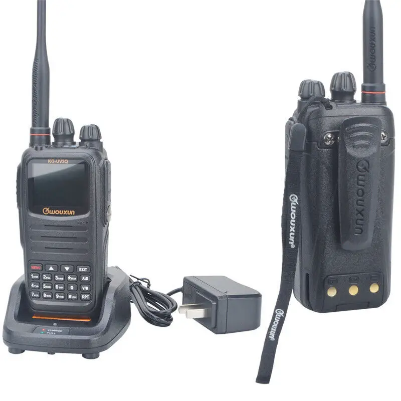 10 шт. оригинальный WouXun KG-UV3Q аналоговый VHF/UHF двухдиапазонный 999CH Вт высокая