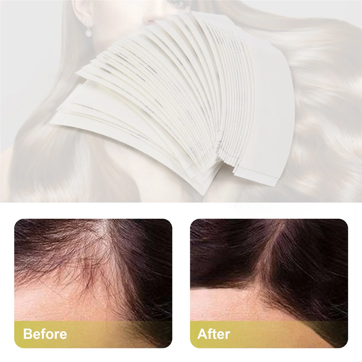 36 шт./лот двухсторонняя лента для парика прочная клейкая система наращивания