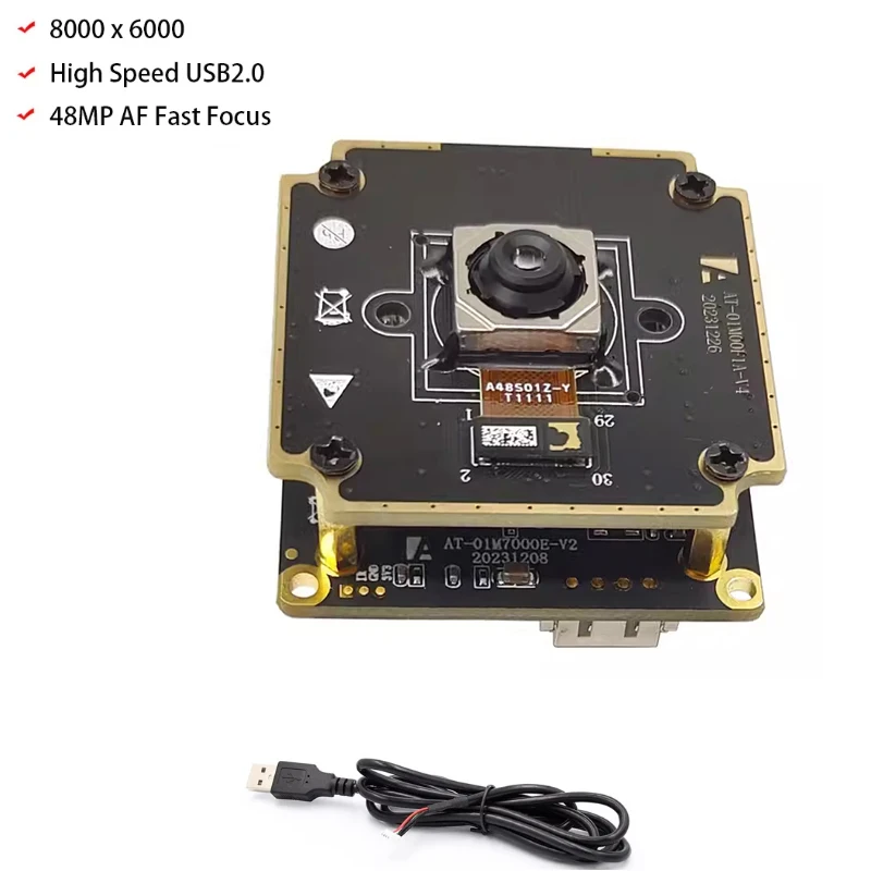 Модуль камеры 8K 48 МП Ultra HD USB 8000X6000 веб-камера с быстрым автофокусом для