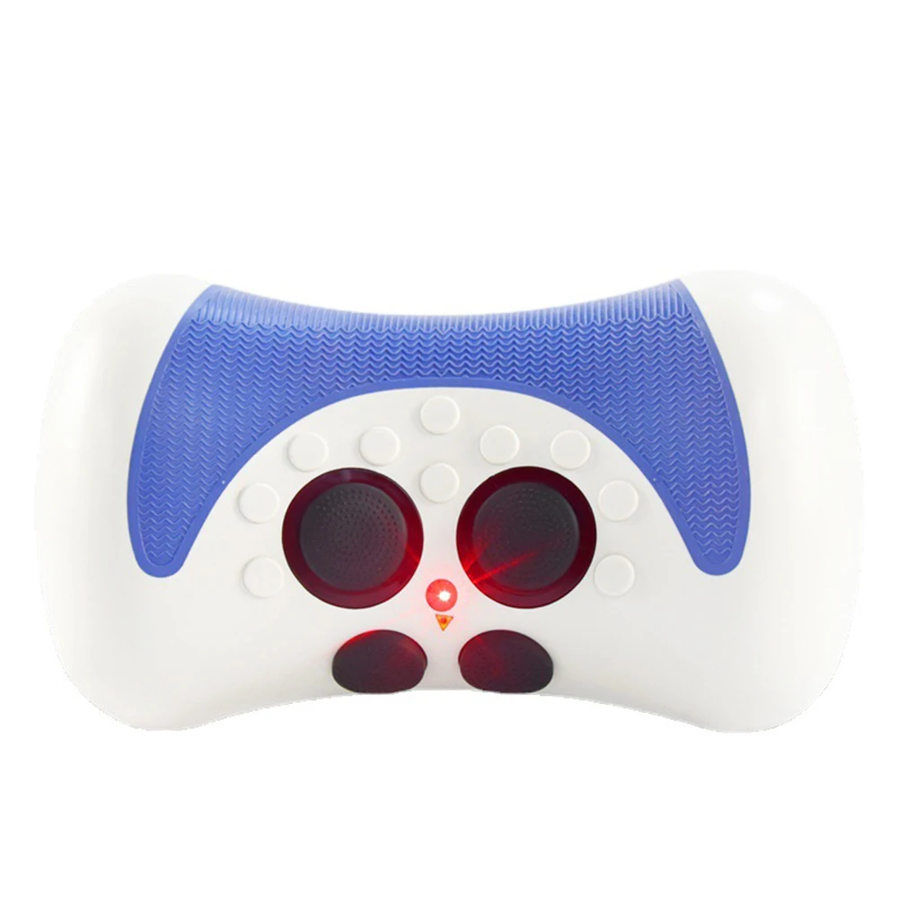 

Dernox Hot Sale Full Body Head Back Rolling Kneading Massager Infrared Vibrating Neck Massage Pillow Cushion with Heat Black