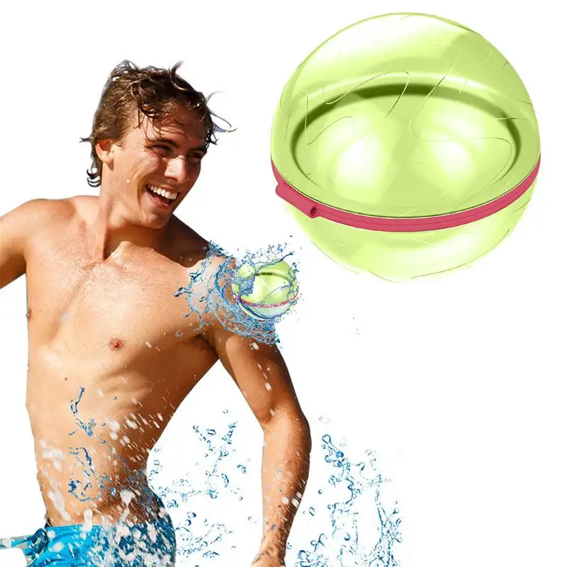

Water Fight Balls Reusable Water Balloons Water Kids Pool Toys Outdoor Water Activities For Kids Pool Beach Party Favors. Pool