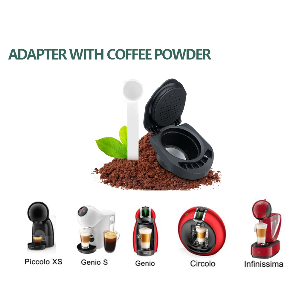 

Многоразовый переходник для капсул i Cafilas для Dolce Gusto Piccolo XS и Genio s