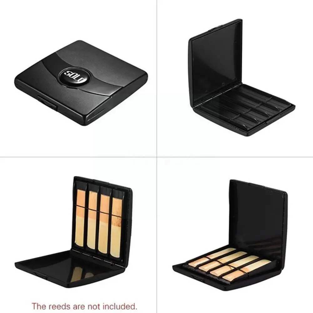 

Reeds Sax Saxophone Clarinet Oboe Reeds Abs Storage Box Waterproof Wear Resistant General For 8 Reeds Grids Sax A B8c0