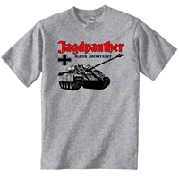 wwii wehrmacht panzer jagdpanther tank destroyer t shirt short sleeve 100 cotton casual t shirts loose top size s 3xl