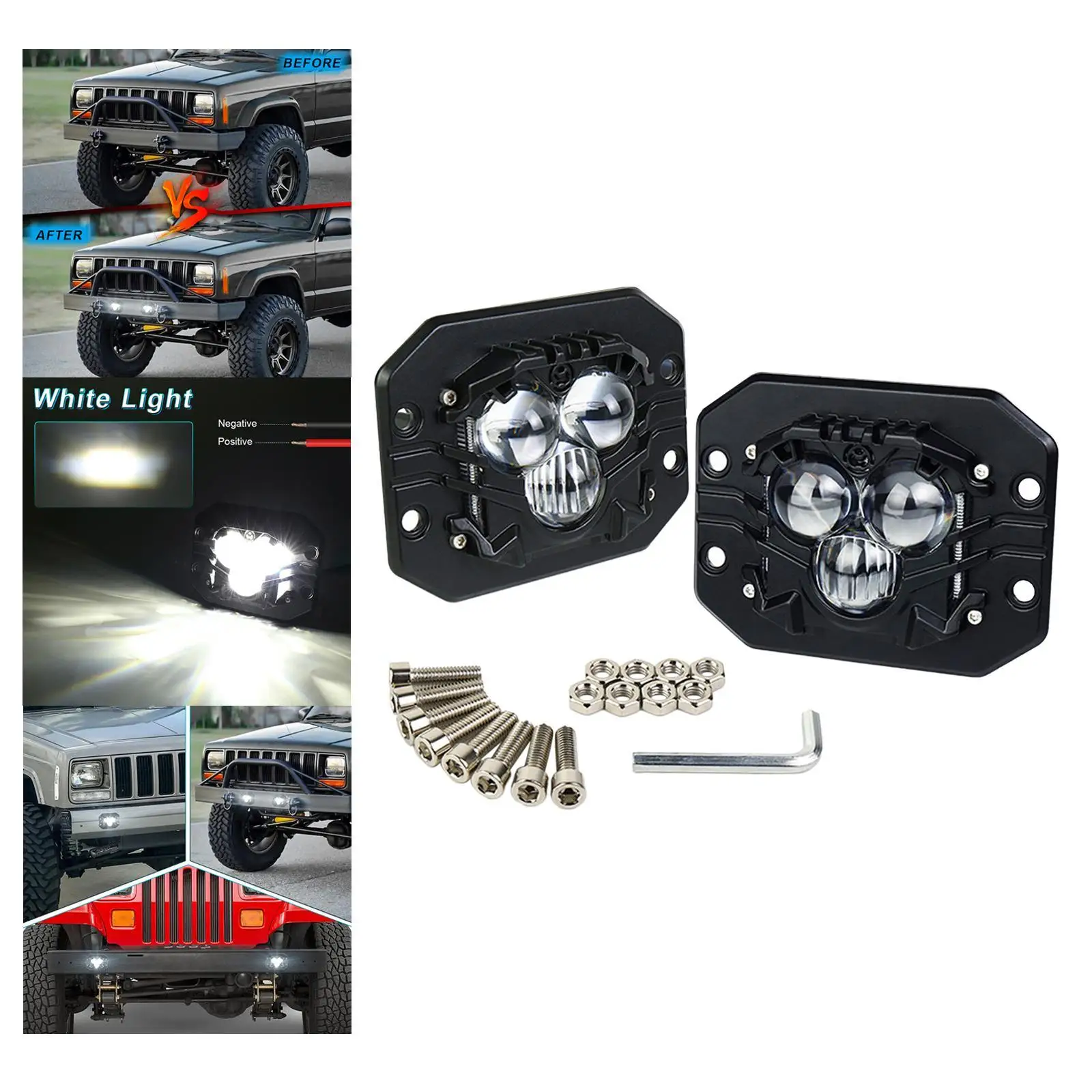 Автомобильное осветительное оборудование IP67 водонепроницаемое освещение для