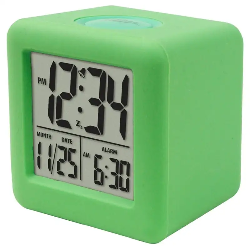 

Будильник в виде кубика с подсветкой под заказ, 70911