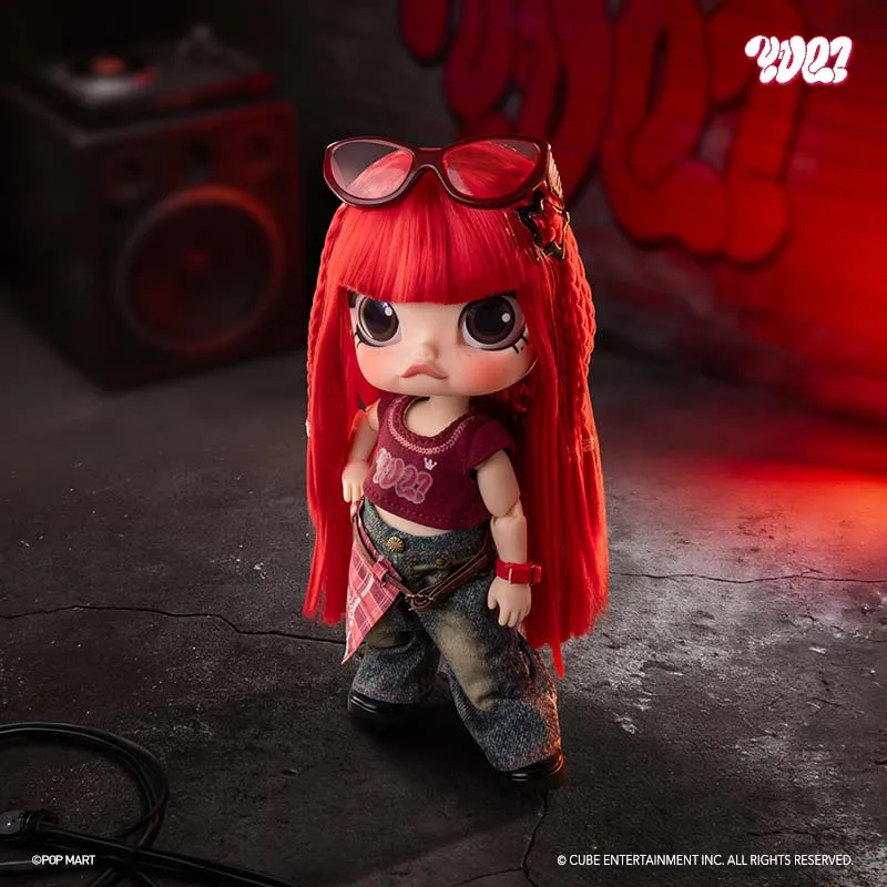 Фото Новинка 2026 года: Оригинальная серия POP MART MOLLY X YUQI, фигурка-сюрприз в слепой коробке, масштаб 1/8, коллекционная фигурка, декоративные игрушки, подарки для фанатов №5