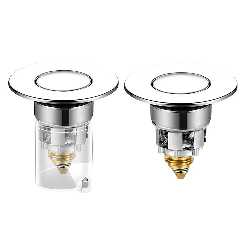 Заглушка сливные фильтрующие кольца для раковины АБС-пластик (клапан) латунь