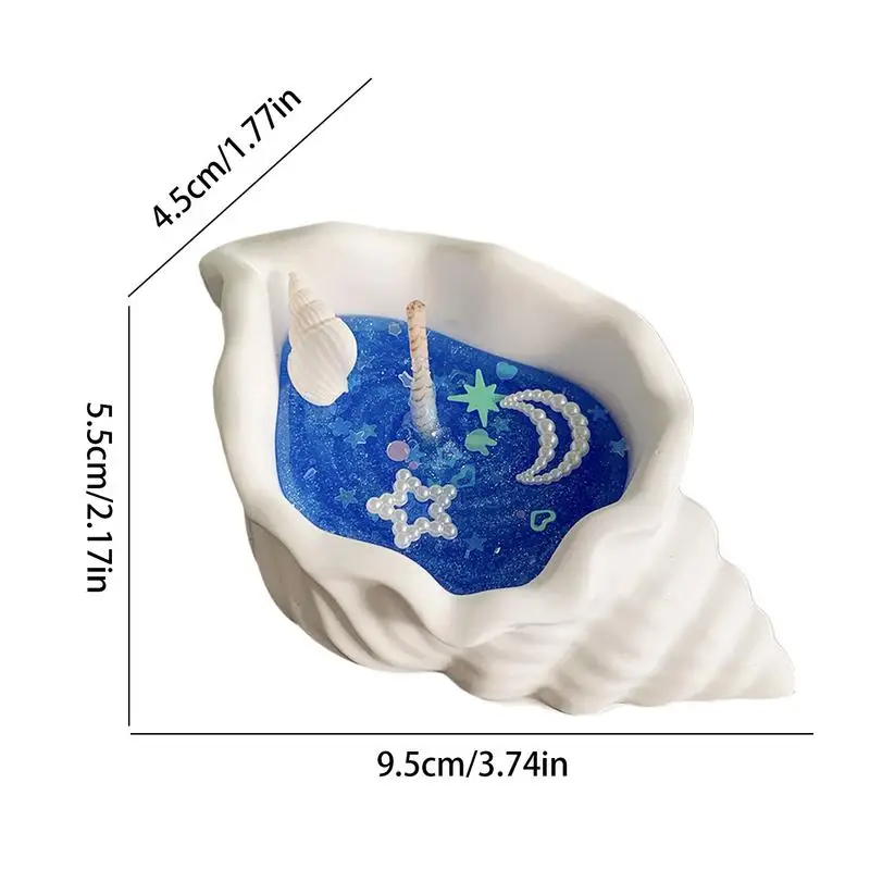 Świeca muszlowa Dekoracyjne świece zapachowe Świece do aromaterapii Domowej roboty świeca Dekoracja pulpitu