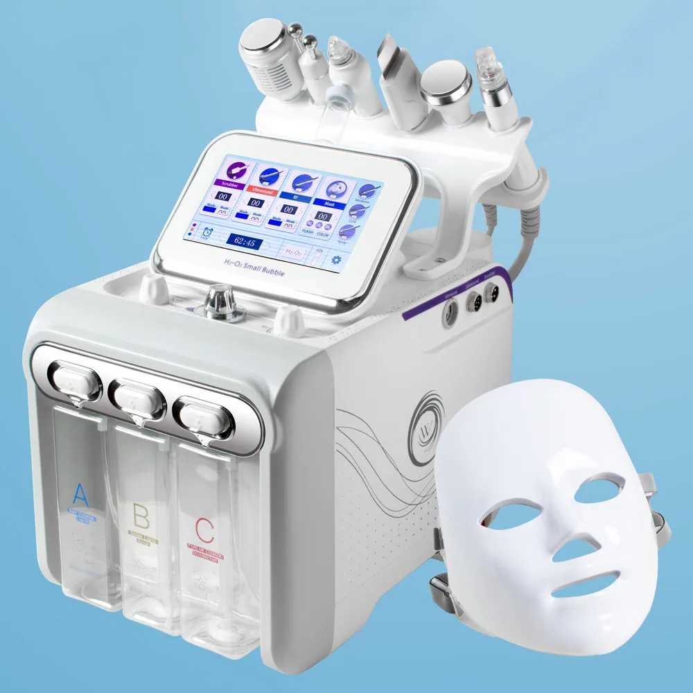 7 In 1 Water Dermabrasion Machine Deep Cleansing Machine Water Jet Hydro Diamond Facial Clean Dead Skin Removal For Salon Use