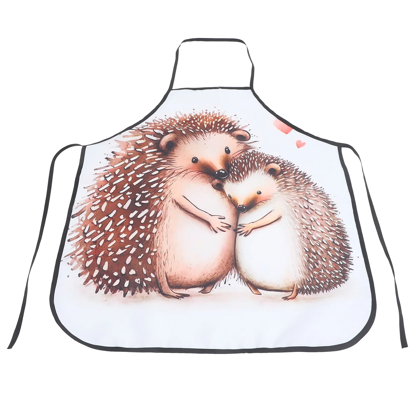 

Grill BBQ Apron Kitchen Baking Apron Cartoon Printing Apron Daily Use Kitchen Apron