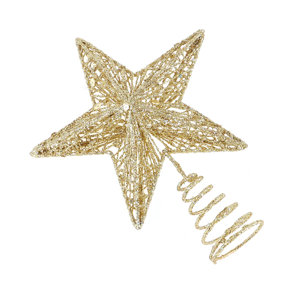 

1Pc Party Exquisite Iron Christmas Tree Ornaments Tree Star