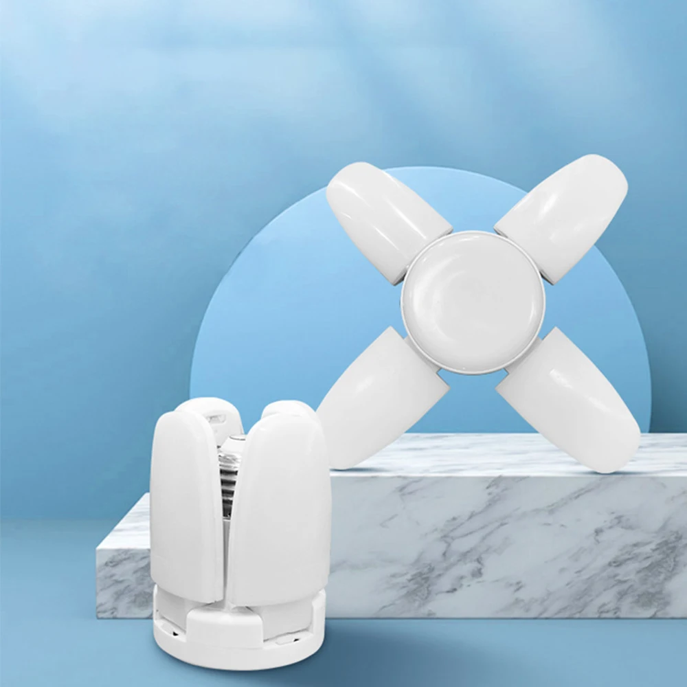 Энергосберегающая Светодиодная Лампа Из Четырехлистного Клевера Складная