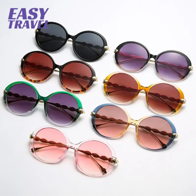 

UV400 Light Colored Sunglasses Casual Retro Fashion Personality Gorgeous Clear Bright For Fishing Travel Outdoor Sports Driving
