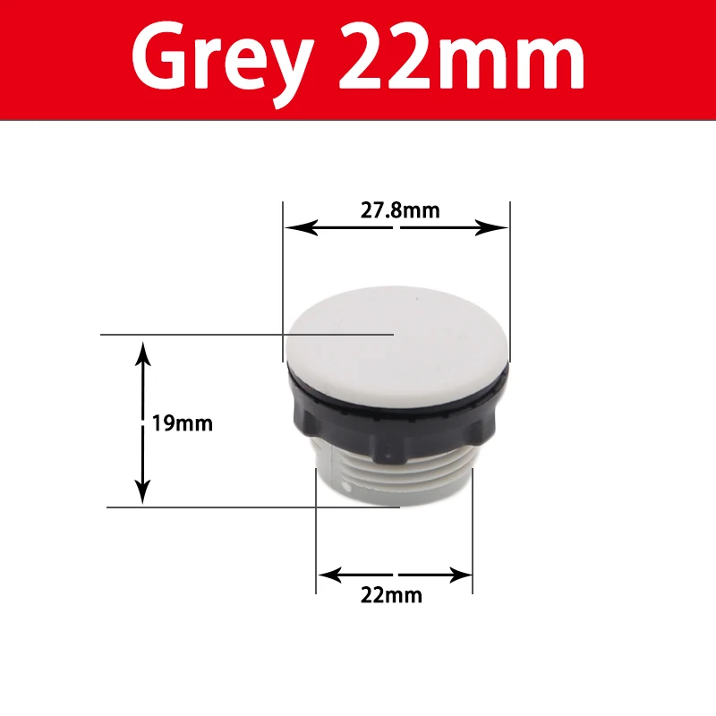 

Пластиковые заглушки для отверстий 22х16 мм