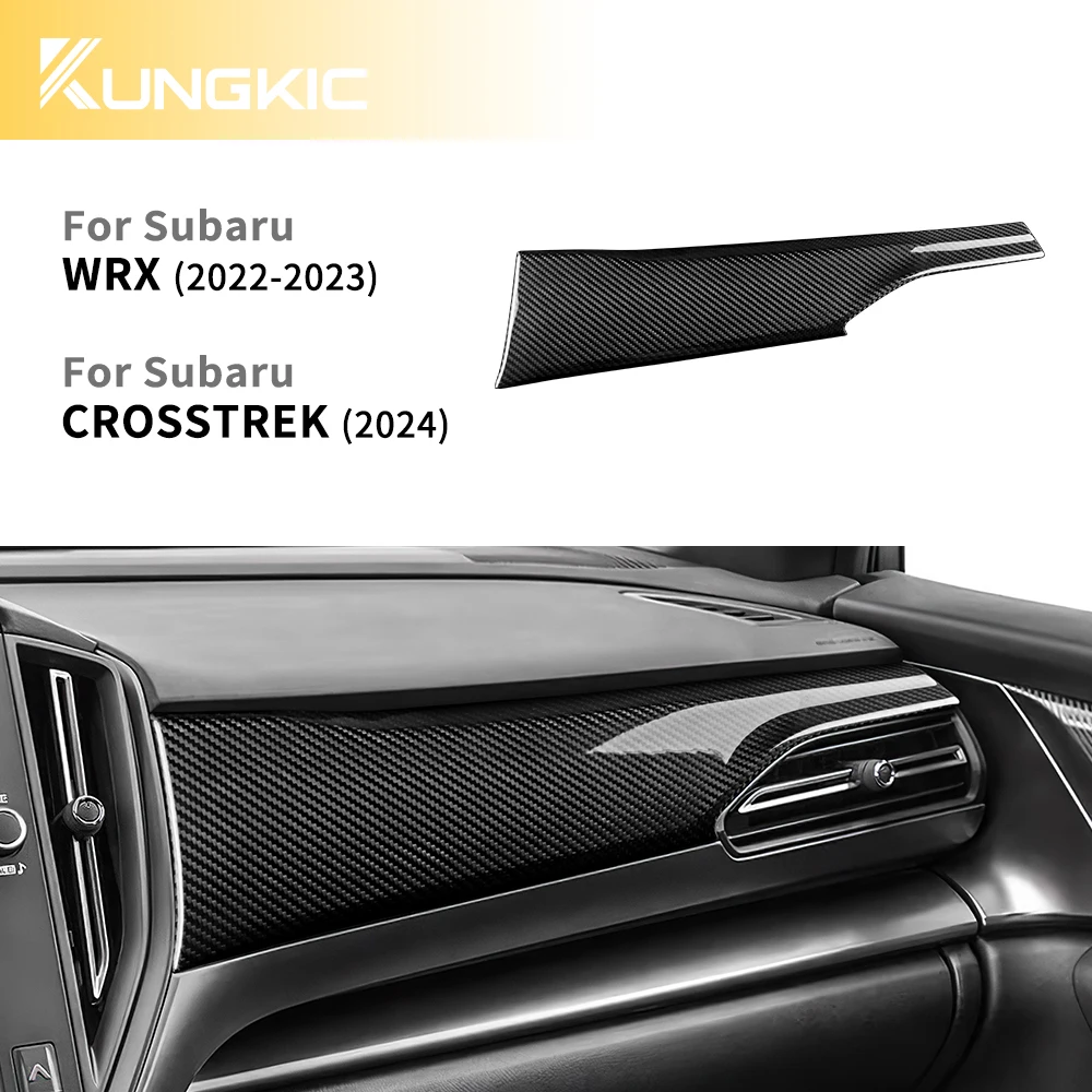 Настоящая жесткая наклейка из углеродного волокна для Subaru Crosstrek Impreza 2024 WRX/WRX STI 2022