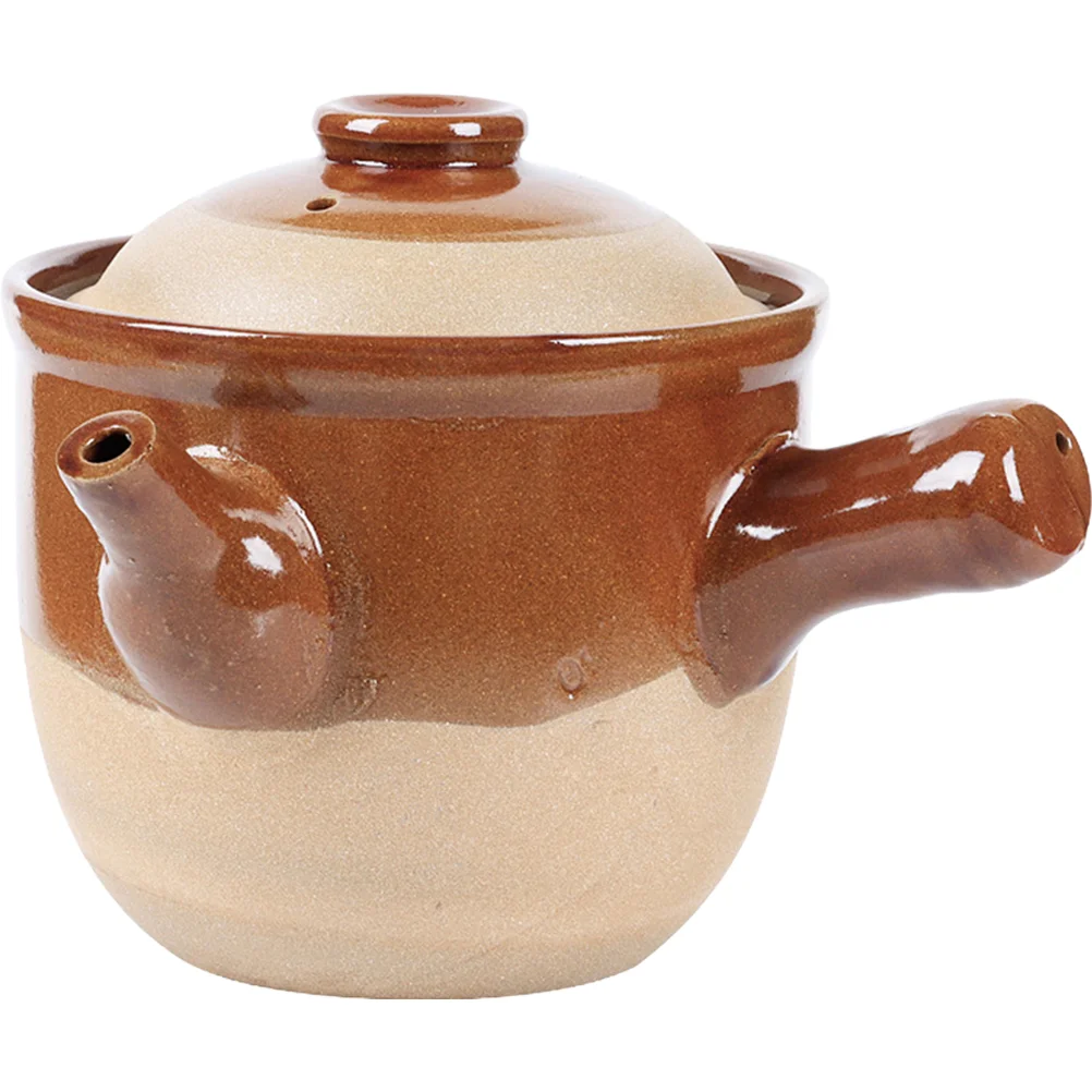 

Pot Clay Casserole Pottery Stew Cooking Medicine Chinese Kettle Cooker Ceramic Boiling Hot Steam Medicines Potsshabu Porcelain