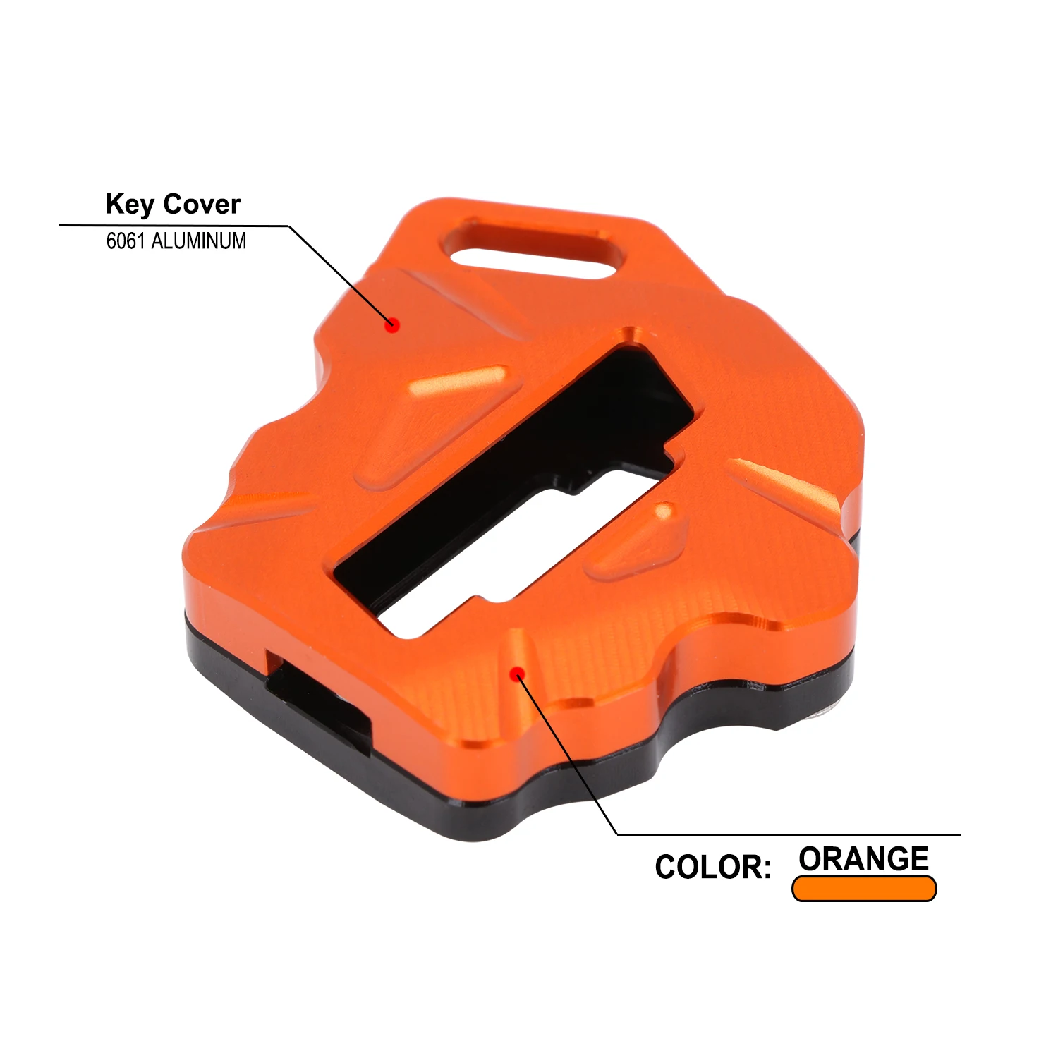 

CNC Key Cover Case Shell Cover Cap For KTM Duke 200 250 390 2013-2020 RC390 RC 390 2015-2020 390 Adventure 2021