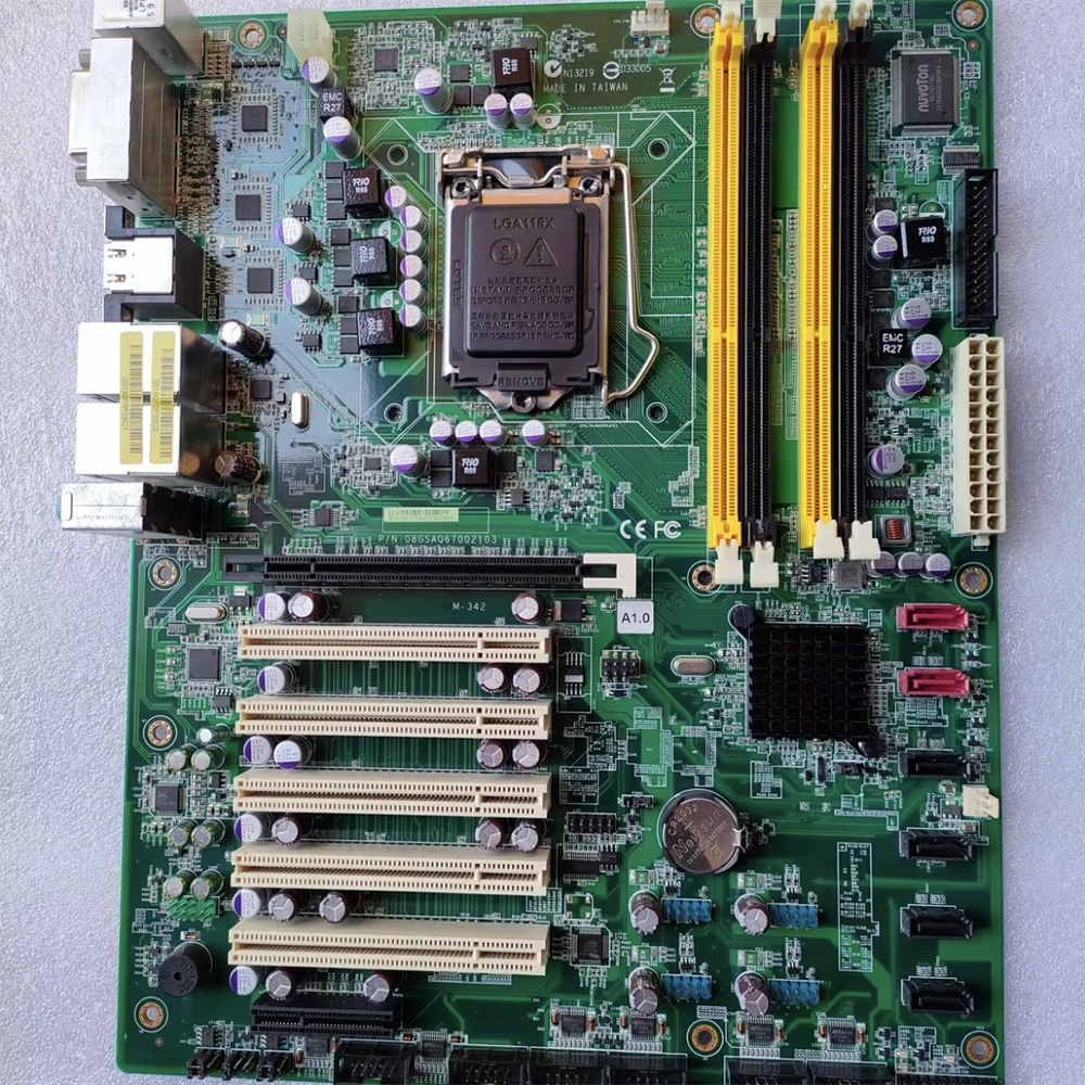 Двойной порт Ethernet 08GSAQ 67002103 Материнская плата промышленного управления M-342 Q67 для