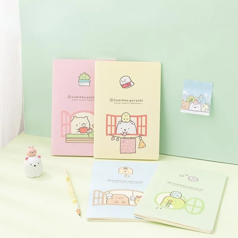 

A5 симпатичная книга Sumikko Gurashi с линией автомобиля, ученическая версия 2022, управление временем, школьные принадлежности, канцелярские принад...