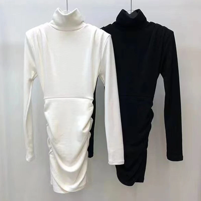 2024 Новая осенняя женская сексуальная роскошная дизайнерская облегающая юбка с