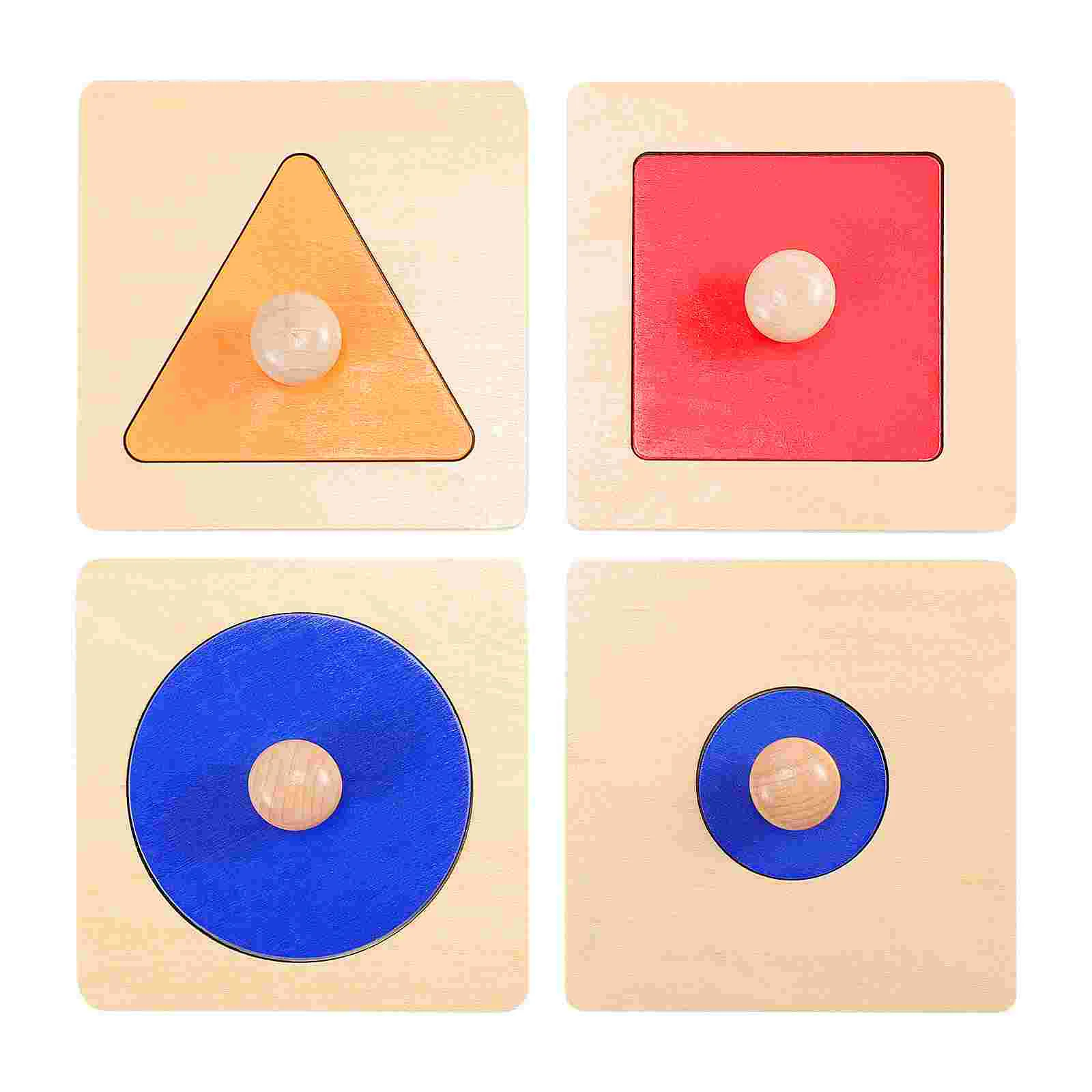 

1 Set Geometric Preschool Brain-developed Puzzle Puzzle for Kids Toddlers