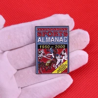 back to the future sports almanac movie hard enamel pins vintage lapel pin badges backpack collar lapel pins jewelry accessories