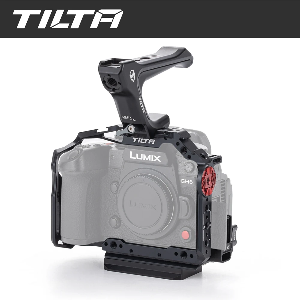 

TILTA TA-T15-FCC-B Full Camera Cage Black for Panasonic GH6 Protection