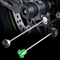 motorcycle front rear axle sliders wheel protection for kawasaki h2 2015 2022 h2r 2015 2020