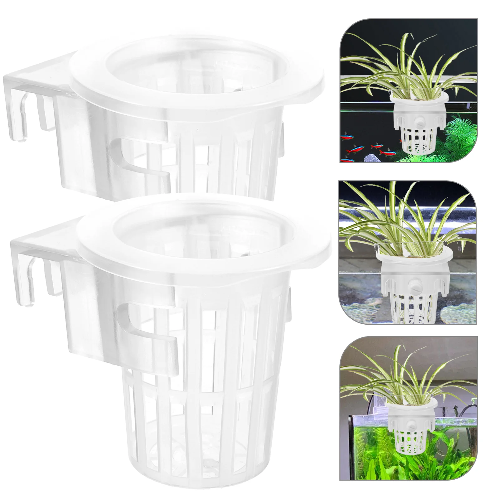 

Basket Garden Containers Plastic Planting Water Hanging Hydroponic Cup Pots Net Cups Hydroponics