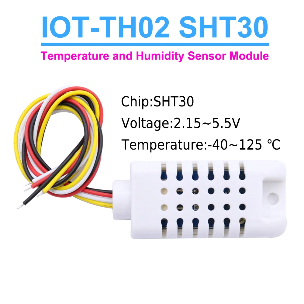 Цифровой модуль датчика температуры и влажности IOT-TH02 SHT30, IIC I2C IOT-TH02 зонд заменяет SHT10 SHT11 для Arduino STM32