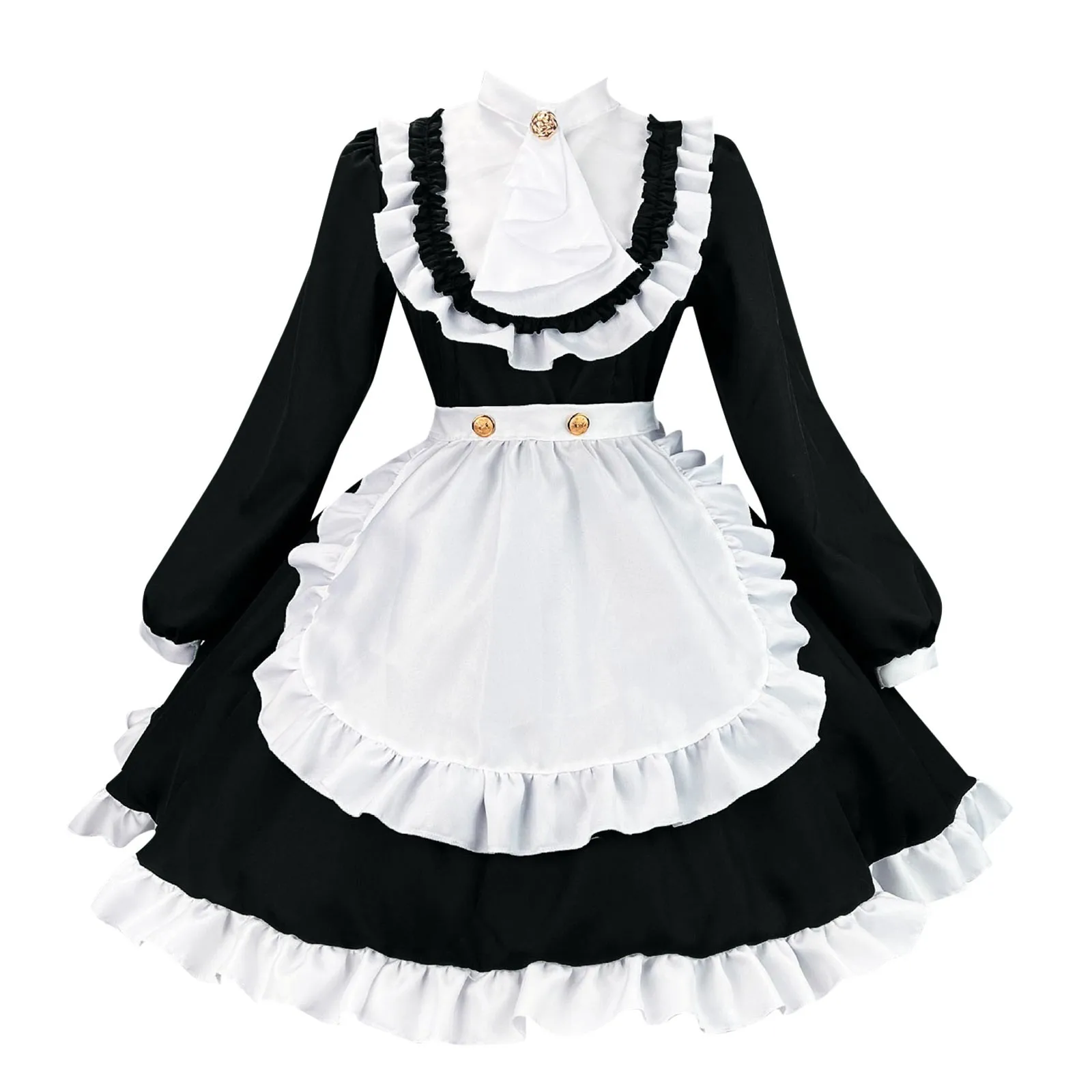 

Women's Long Sleeved Lolita Costume Cosplay Dress Sexy Cosplay Costumes for Women