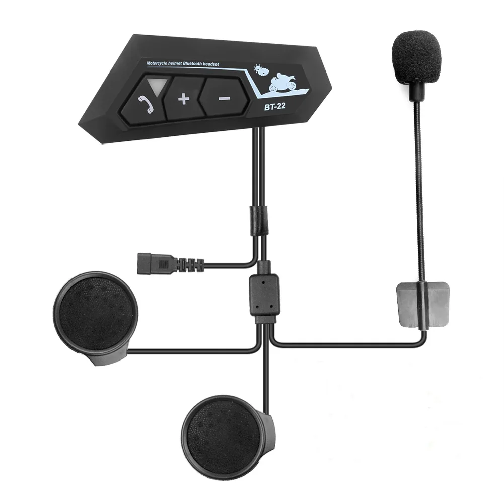 

Waterproof HiFi Noise Reduction Motorcycle Helmet Headset Headphones Bluetooth5.0 Speaker Wireless Handsfree Call Music Player