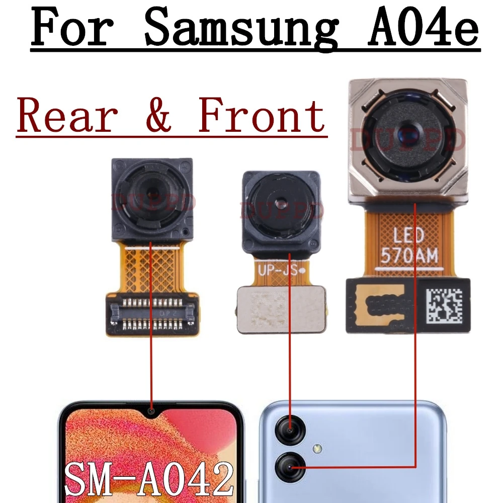 Передняя задняя камера для Samsung Galaxy A04e SM-A042F A042M часть широкая глубина модуль