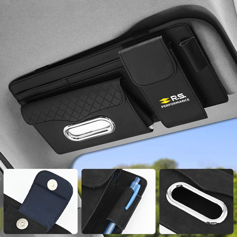 Автомобильная коробка для салфеток солнцезащитный козырек чехол карт держатель