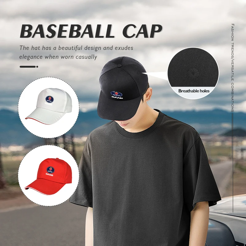 Регулируемая шляпа унисекс для SAAB 9-3 9-5 93 9000 900 9-7 600 99 9-X 97X Turbo X