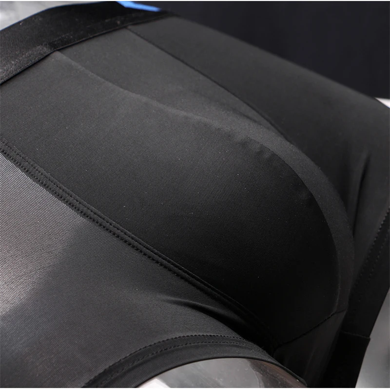 Боксеры AIIOU мужские эластичные нижнее белье хлопковые дышащие Однотонные