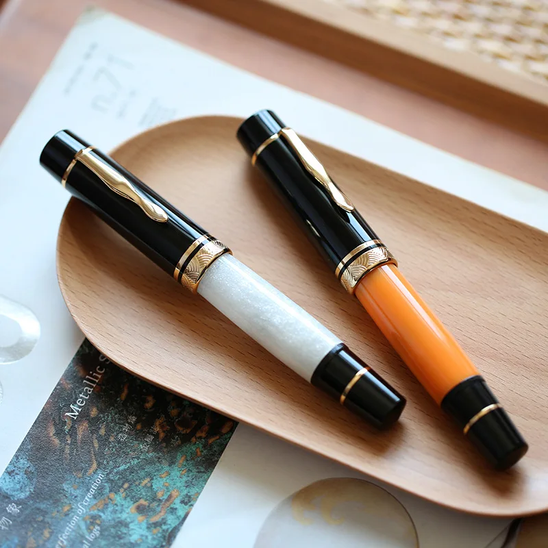 Фото Перьевая ручка MAJOHN P139 P138 P136 Classic Flex Nib: гибкое перо, мягкость, для делового письма, модификация ES ER №4