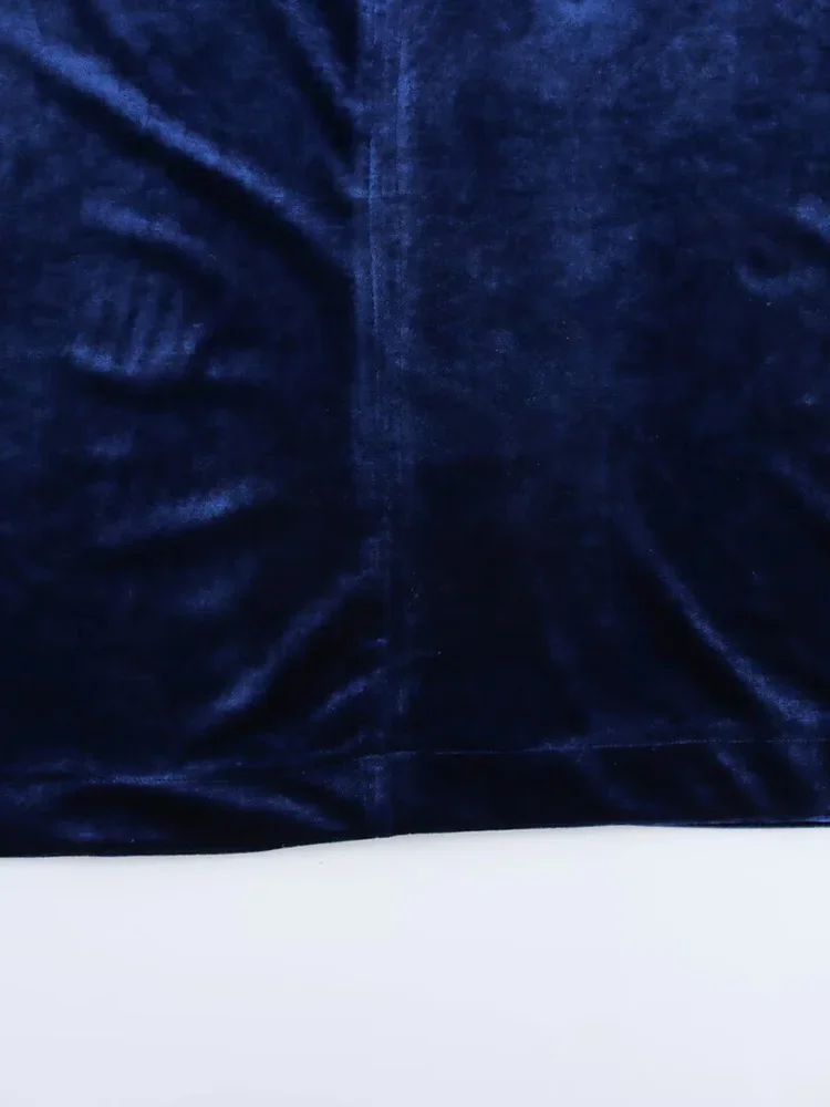 Wilshela женское модное темно-синее плиссированное асимметричное платье миди