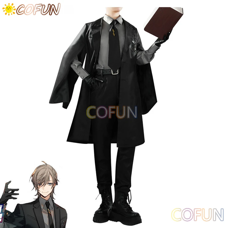 

COFUN [Customized] Kanae Cosplay Costume Vtuber Knkn Cosplay Suit Coat Shirt Pants Full Set Anime Clothing Halloween Uniforms