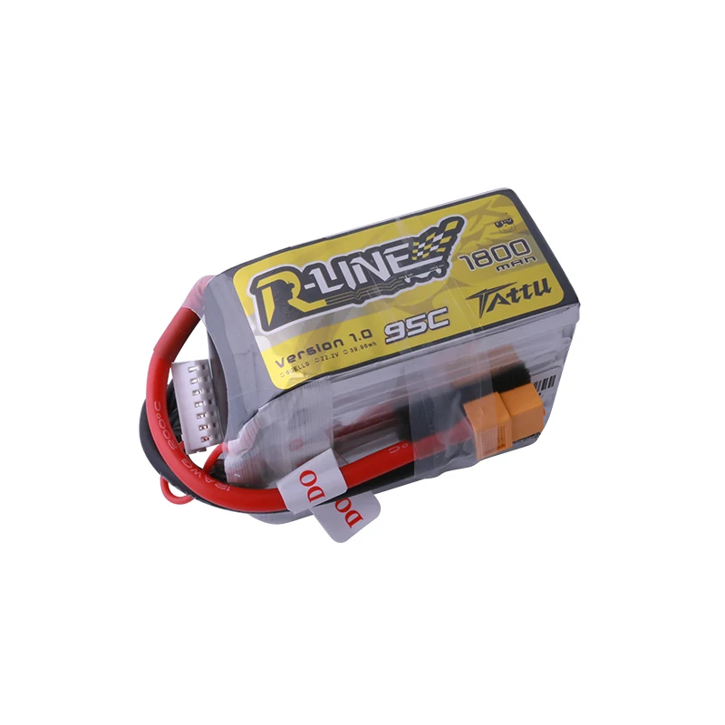 TATTU-R-LINE 1 0 95C 1800 мАч 22 2 в литий-полимерный аккумулятор для радиоуправляемого
