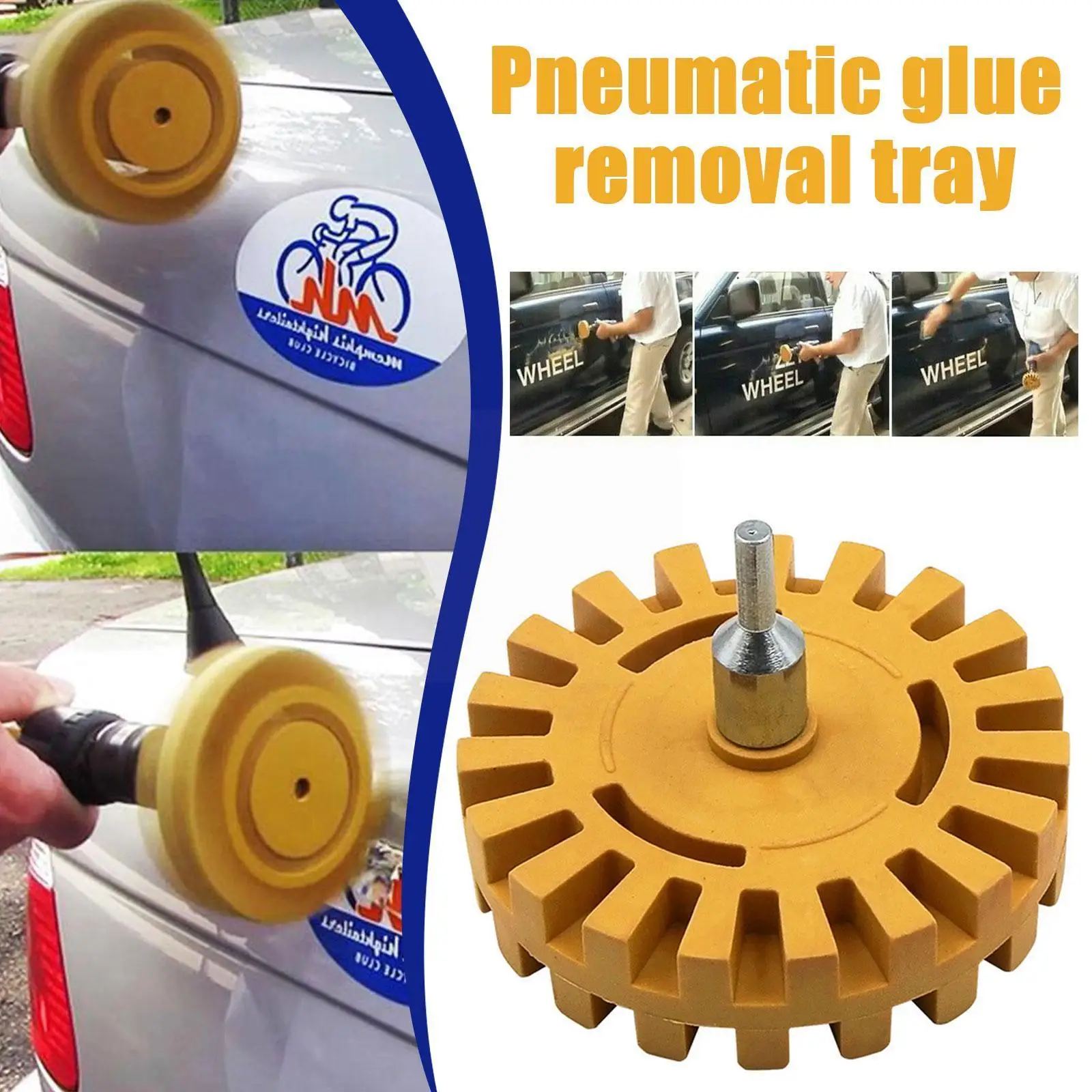 

20/25MM Car Rubber Eraser Wheel Pad Rubber Disk Decal Polish Car Tool Sticker Eraser Car Auxiliary Paint Wheel Remover Clea M0R0