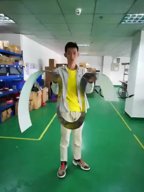 Высококачественная роликовая аморфная Кремниевая тонкая пленка Гибкая